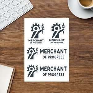 Merchant of Progress - Sticker sheet